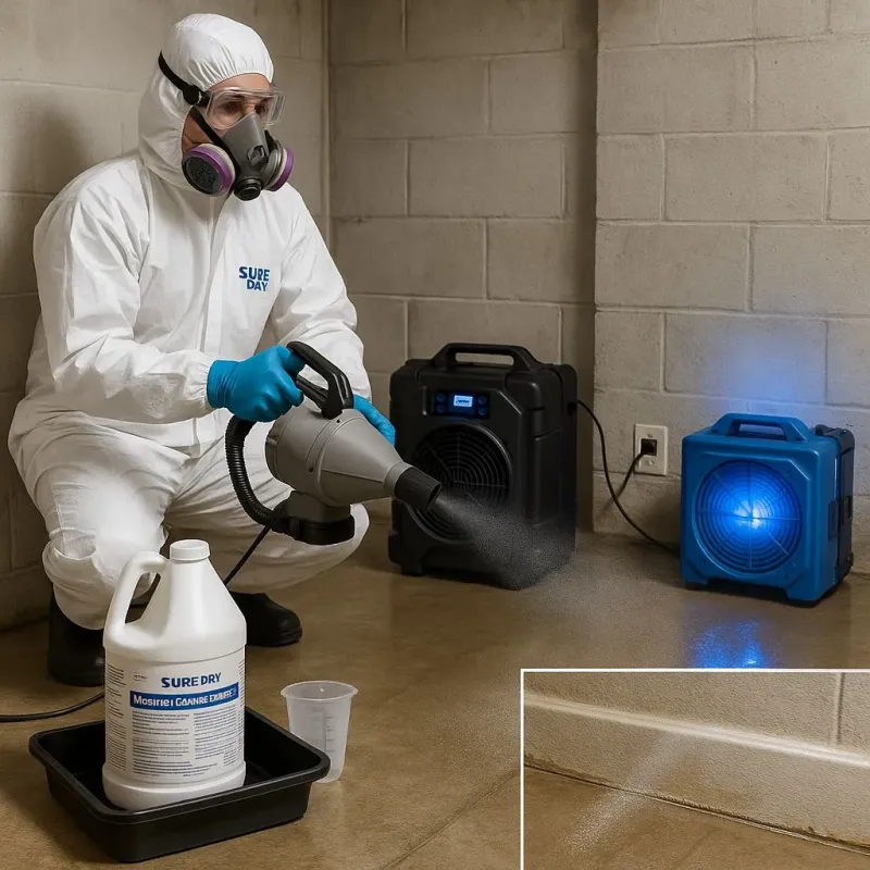 Sanitization and Odor Removal process in Brown County, IL
