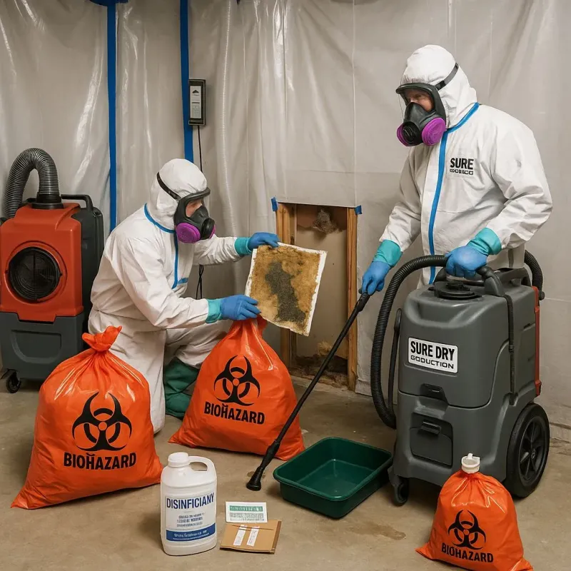 Contaminated Water Handling Protocols process in Brown County, IL