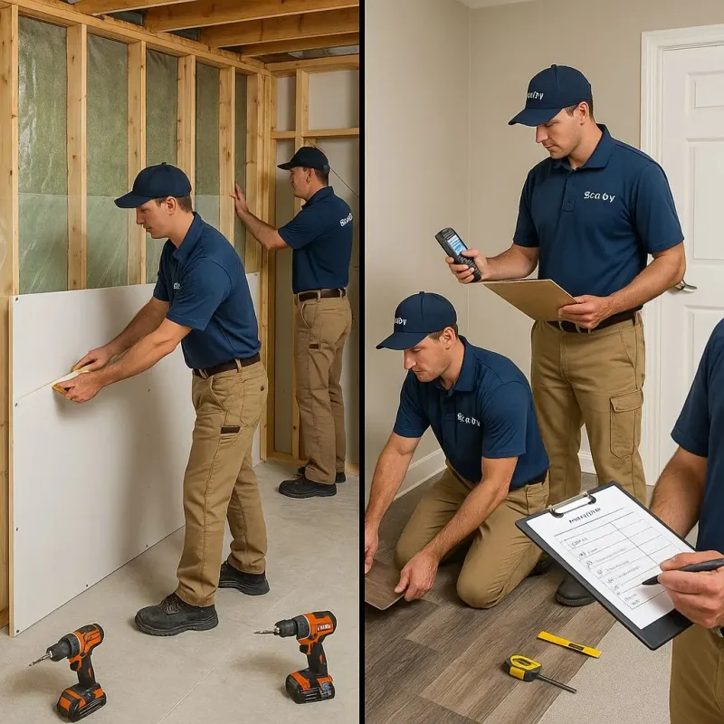 Repairs and Reconstruction process in Brown County, IL